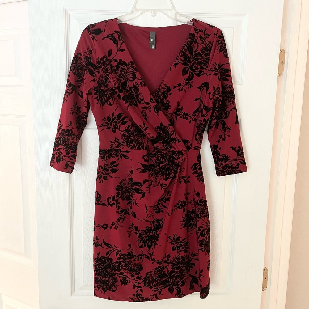 Bodycon flower dress from Francesca’s
